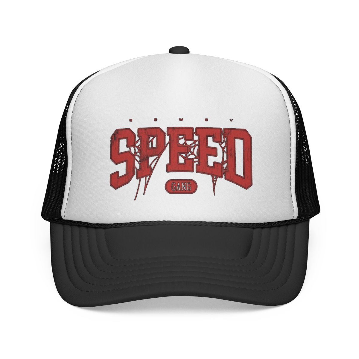 IShowSpeed  Spider Web Black Trucker Hat