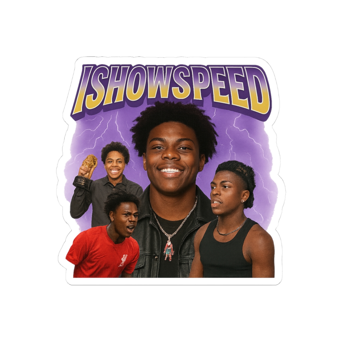 IShowSpeed Bootleg Streamer Sticker