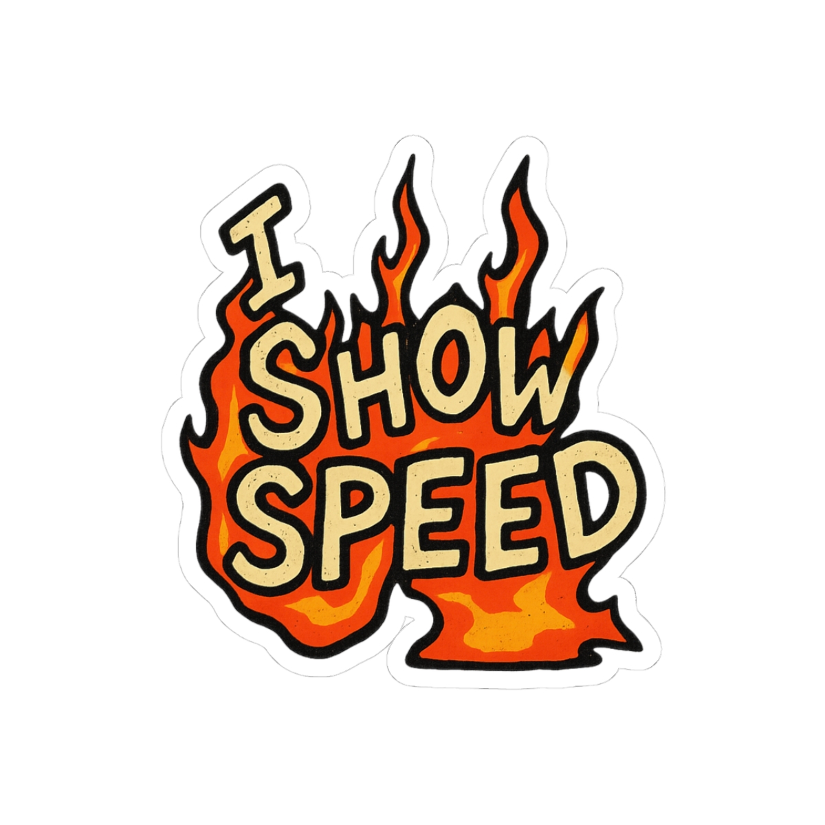 IShowSpeed Hype Portrait Sticker