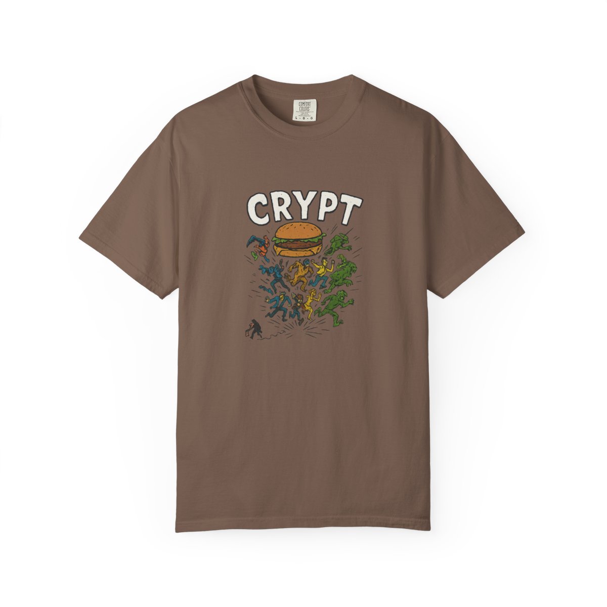 Vintage 90s Crypt Records Garage Punk T-Shirt
