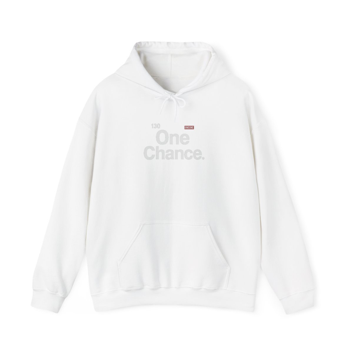 One Chance Motivational Graphic Hoodie
