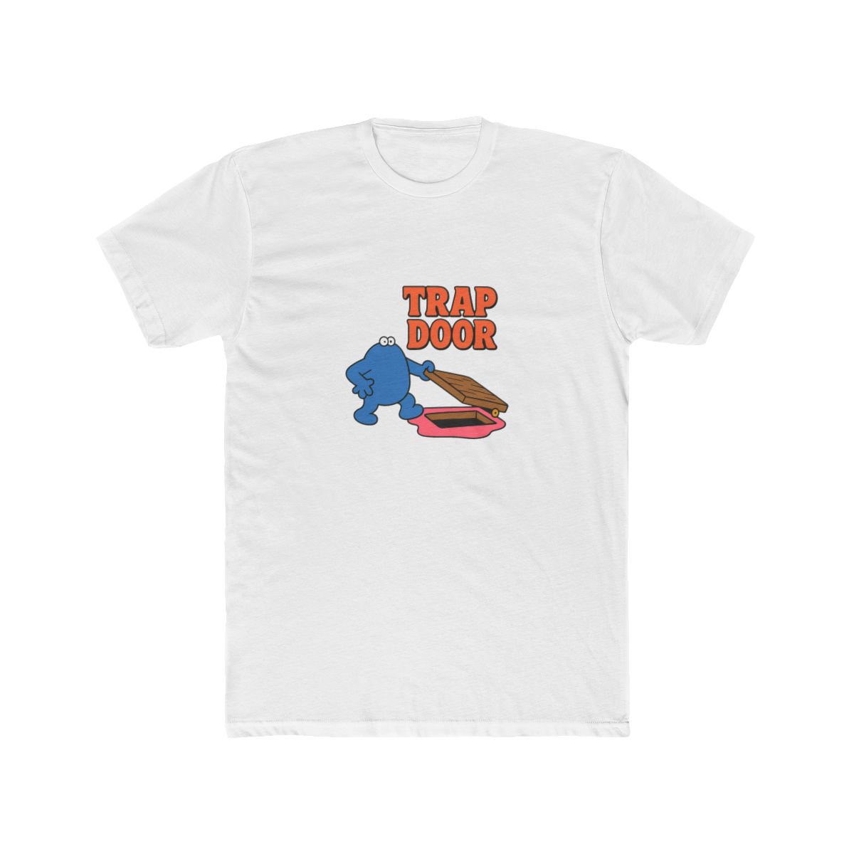Trap Door Retro Horror Cartoon T-Shirt