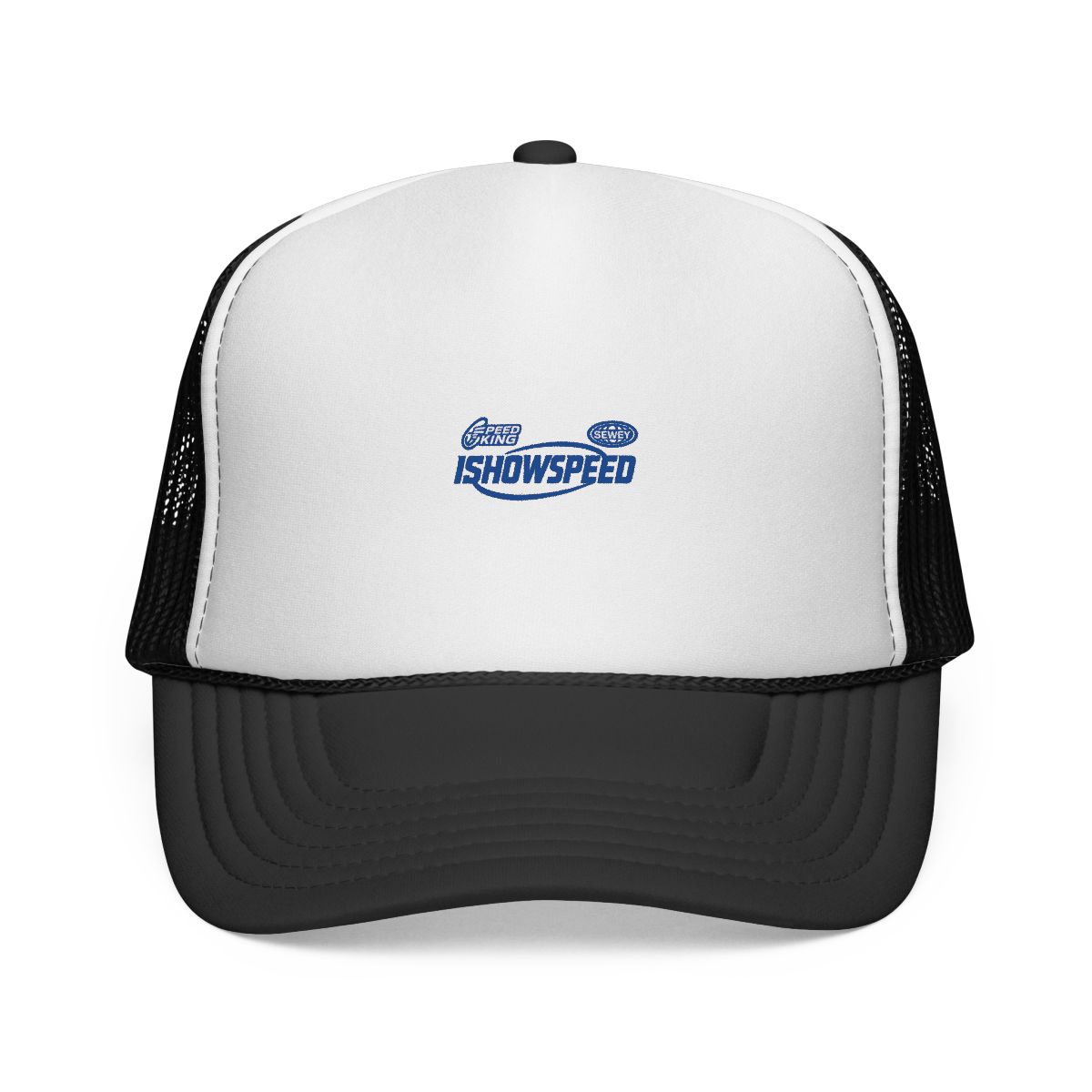 Racing Royal Trucker Hat - Crown the Speedway in Style