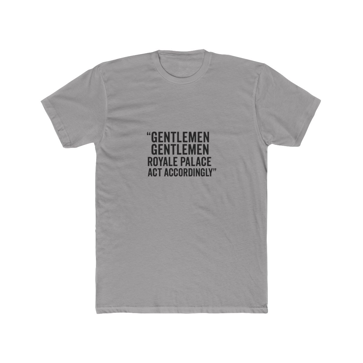 Sustainable Act Accordingly Minimalist T-Shirt