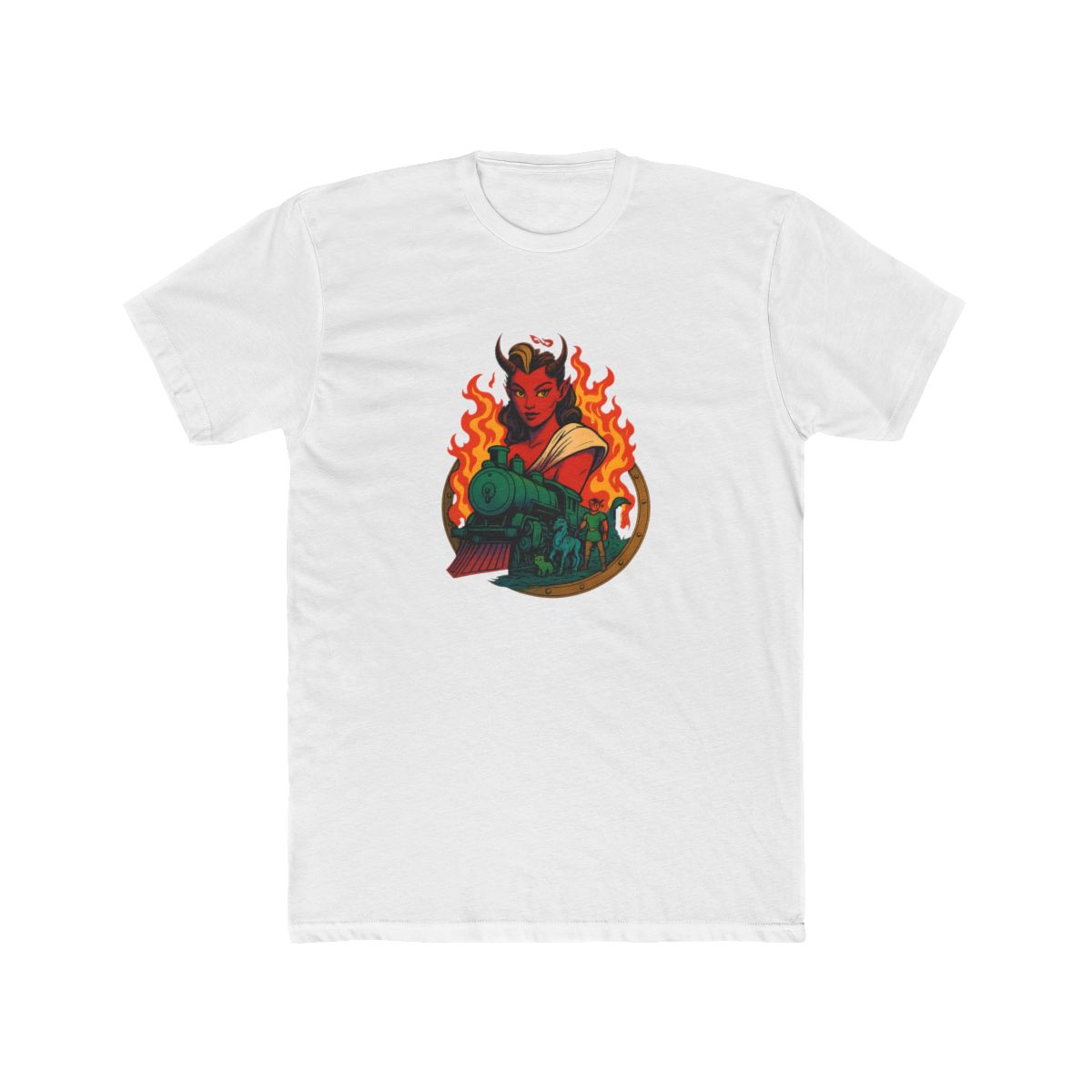 Nightmare Express Spooky Horror Train T-Shirt