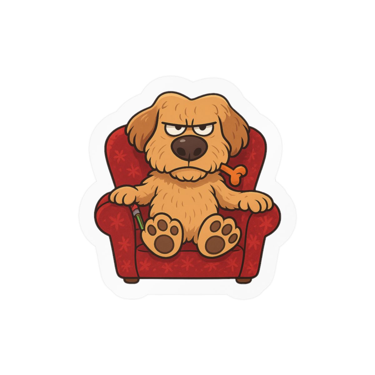 Talking Ben Sticker | Funny Talking Bear Vinyl Decal