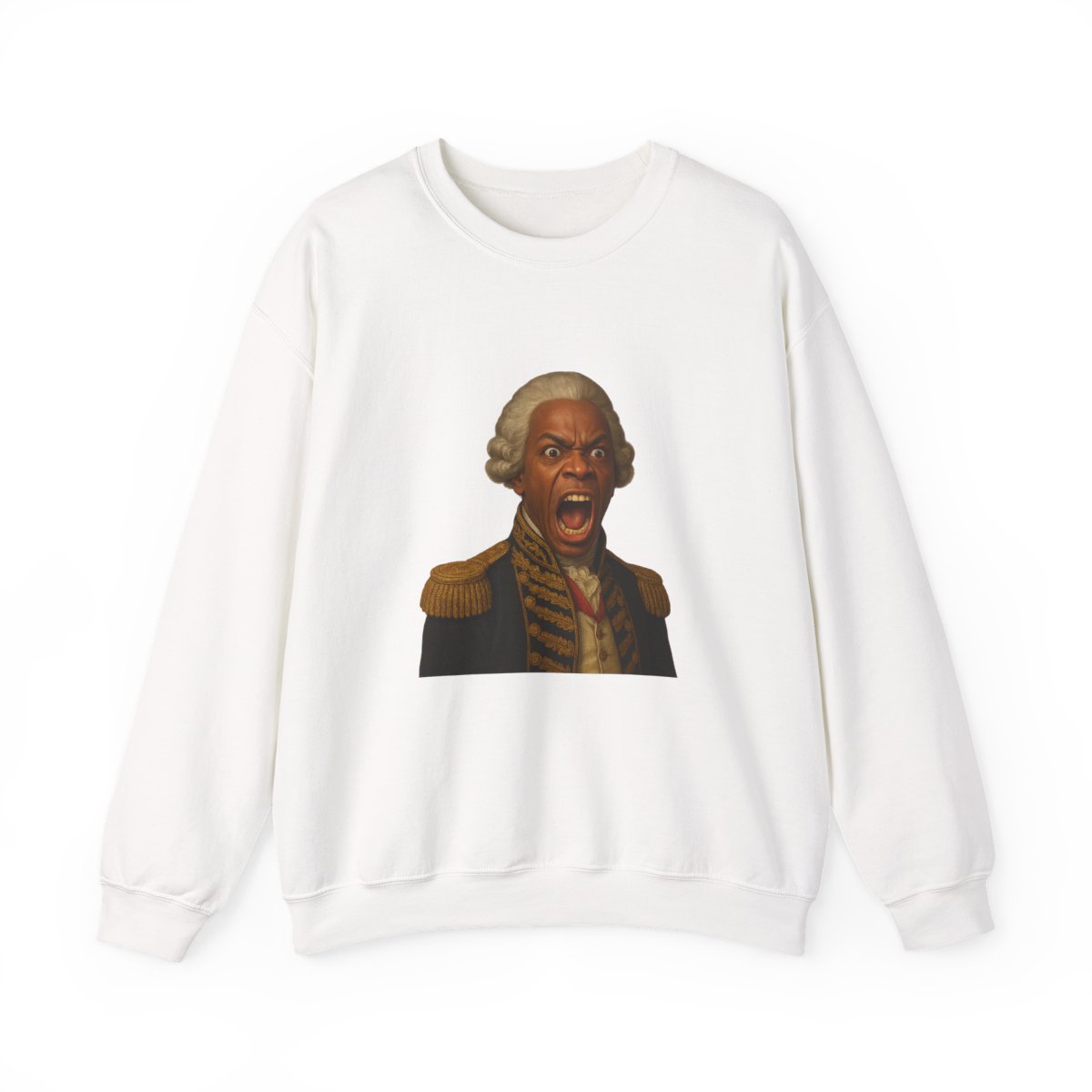 Screaming Royal General Portrait Sweatshirt