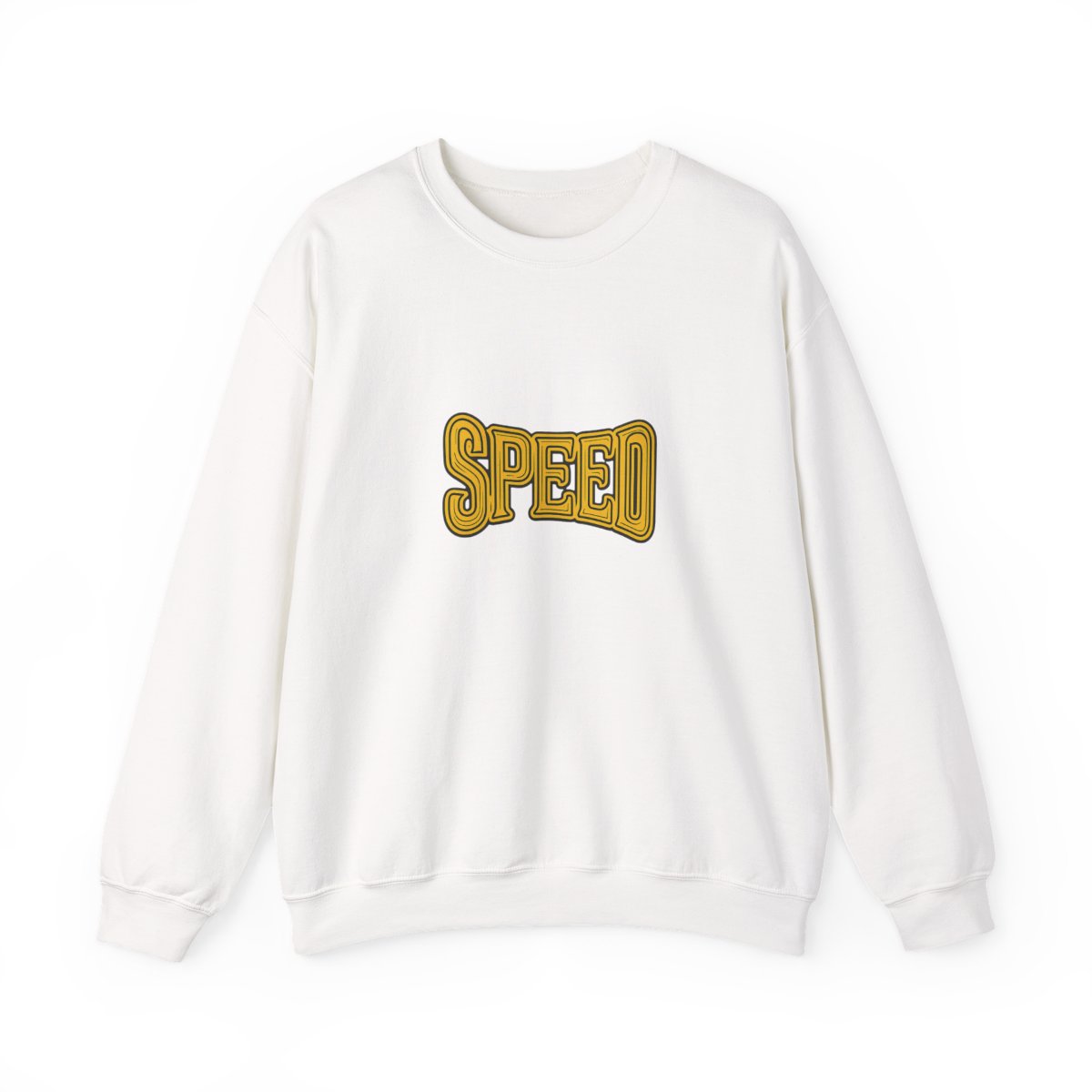 IShowSpeed Gold Logo Streamer Crewneck
