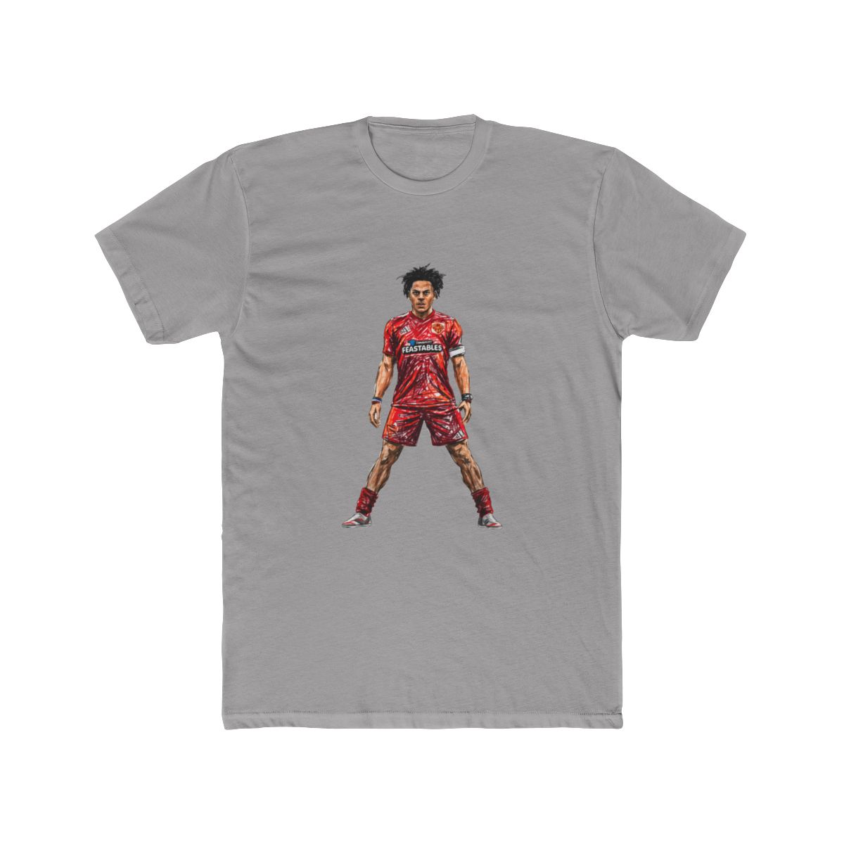 ishowspeed Inspired Football Illustration – Dynamic Sports Artwork Design T Shirt