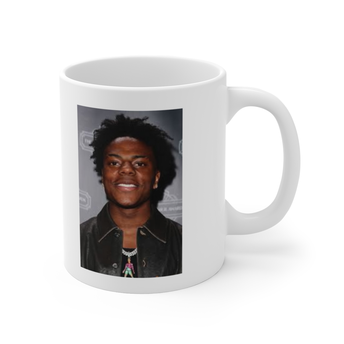 IShowSpeed White Mug #2