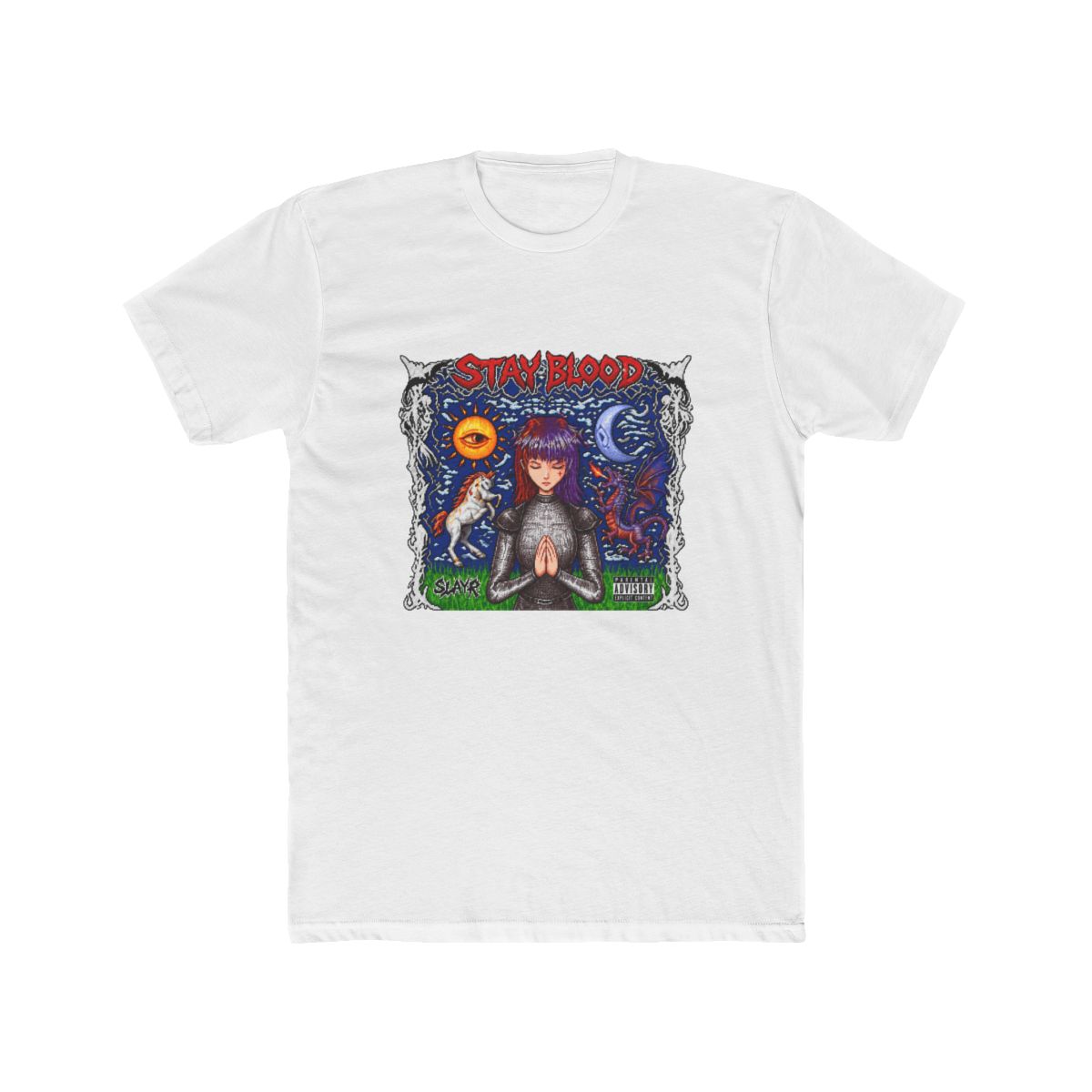 Stay Blood Slayr Sun Moon Dragon T-Shirt
